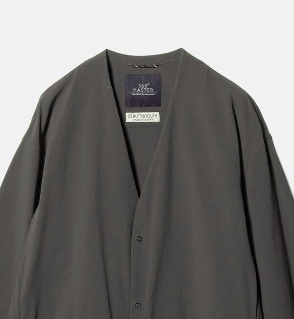 BEAUTY&YOUTH UNITED ARROWS「360&deg;MASTER スナップ アジャスト カーディガン セットアップ対応 撥水 ストレッチ ウォッシャブル」|カーディガン|