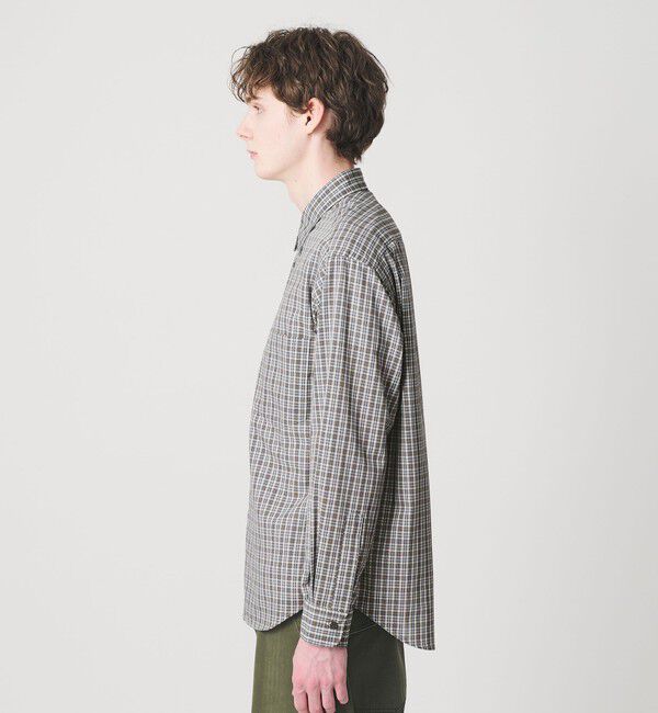 BEAUTY&YOUTH UNITED ARROWS「ツイスト チェック レギュラー シャツ FORM型」|シャツ・ブラウス|