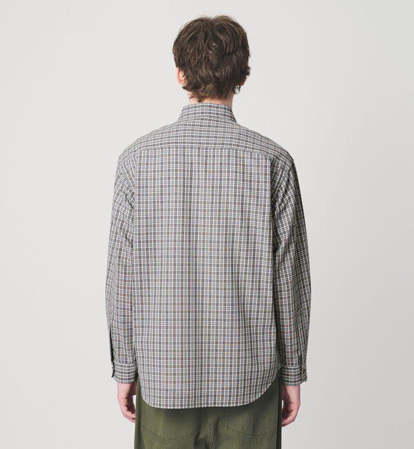 BEAUTY&YOUTH UNITED ARROWS「ツイスト チェック レギュラー シャツ FORM型」|シャツ・ブラウス|