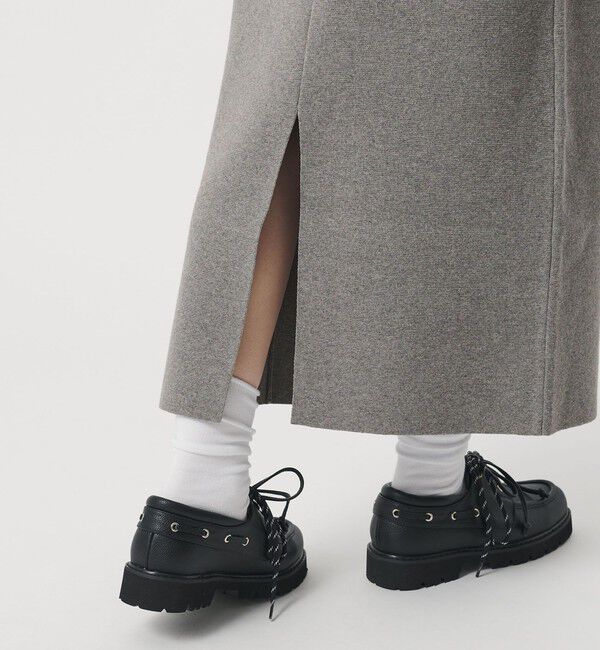 BEAUTY&YOUTH UNITED ARROWS「【WEB限定 Wardrobe DAILY MINIMAL】ミラノリブ ニットスカート ウォッシャブル」|スカート|