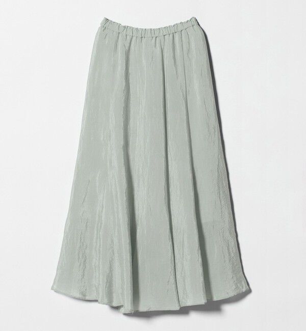 BEAUTY&YOUTH UNITED ARROWS「セルロースナイロン ワッシャーロングスカート ウォッシャブル」|スカート|