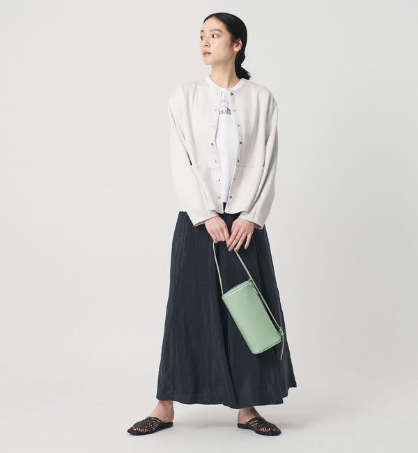 BEAUTY&YOUTH UNITED ARROWS「セルロースナイロン ワッシャーロングスカート ウォッシャブル」|スカート|