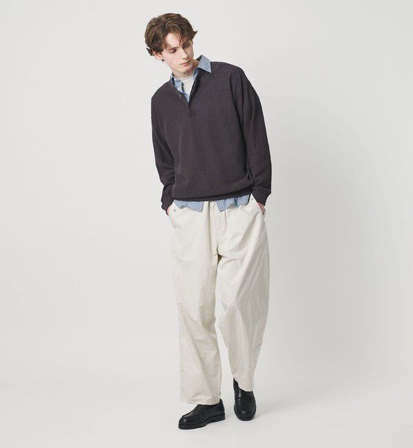 BEAUTY&YOUTH UNITED ARROWS「シェード ナイロン オーバーパンツ NO.11」|チノ|