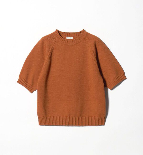 STEVEN ALAN「＜Steven Alan＞コットン ナイロン テープヤーン ハーフスリーブ ニット」|ニット・セーター|