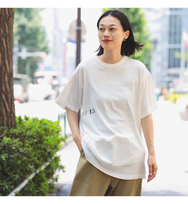 BEAMSBOY「WAREHOUSE & CO. / 別注 ステンシル13 Tシャツ」|Tシャツ・カットソー|