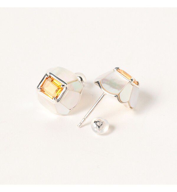 Demi-Luxe BEAMS 「PLOW / カモミール シトリン ピアス」|その他|