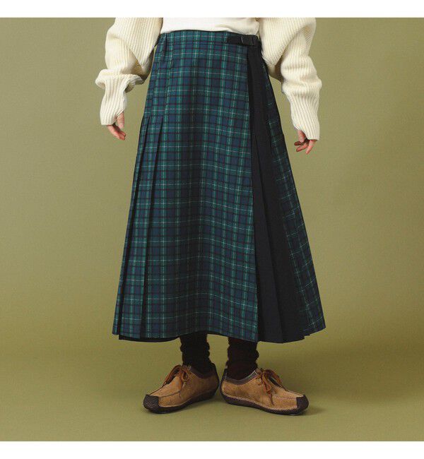 BEAMSBOY「【別注】Gramicci / プリーツ スカート」|スカート|BLACKWATCJ