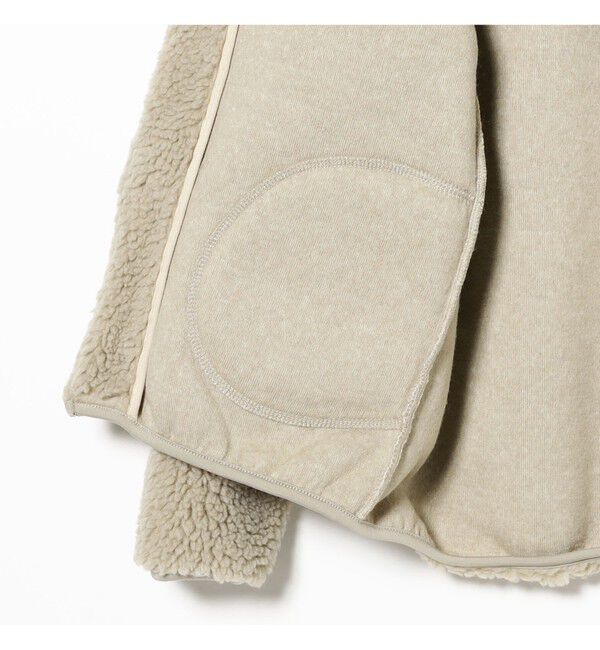 Ray BEAMS 「Gymphlex / ボア フード ジャケット」|ブルゾン・スタジャン|