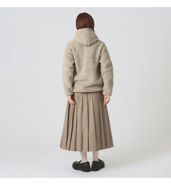 Ray BEAMS 「Gymphlex / ボア フード ジャケット」|ブルゾン・スタジャン|