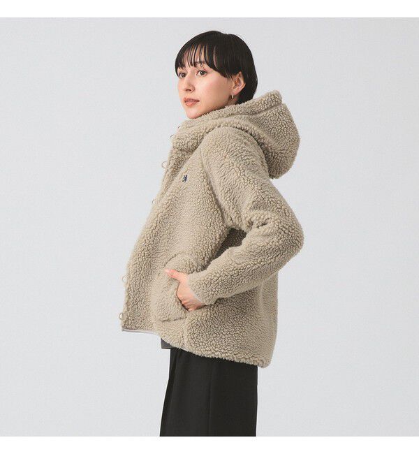 Ray BEAMS 「Gymphlex / ボア フード ジャケット」|ブルゾン・スタジャン|