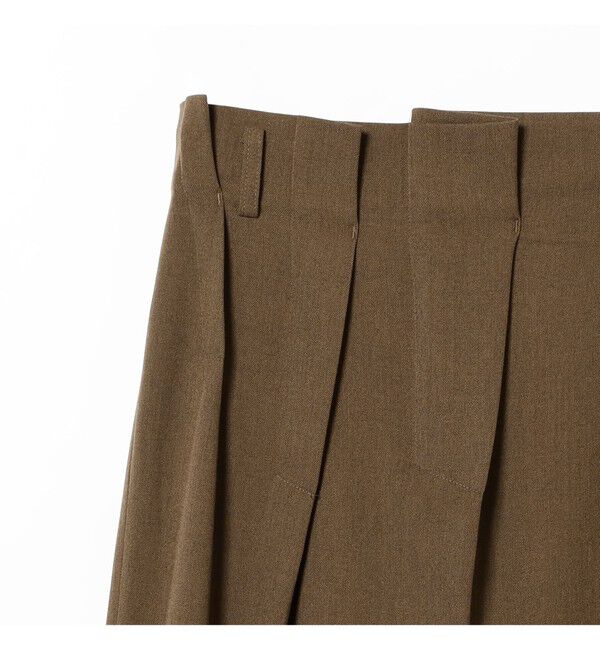 Ray BEAMS 「アシンメトリー ハイウエスト パンツ」|チノ|