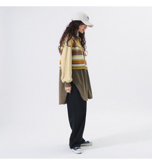 BEAMSBOY「マルチボーダー ベスト」|ベスト・ジレ|