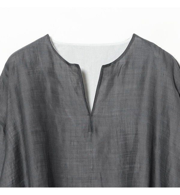 BEAMSBOY「HAVERSACK / ラミーツイル リバーシブル プルオーバーシャツ」|シャツ・ブラウス|