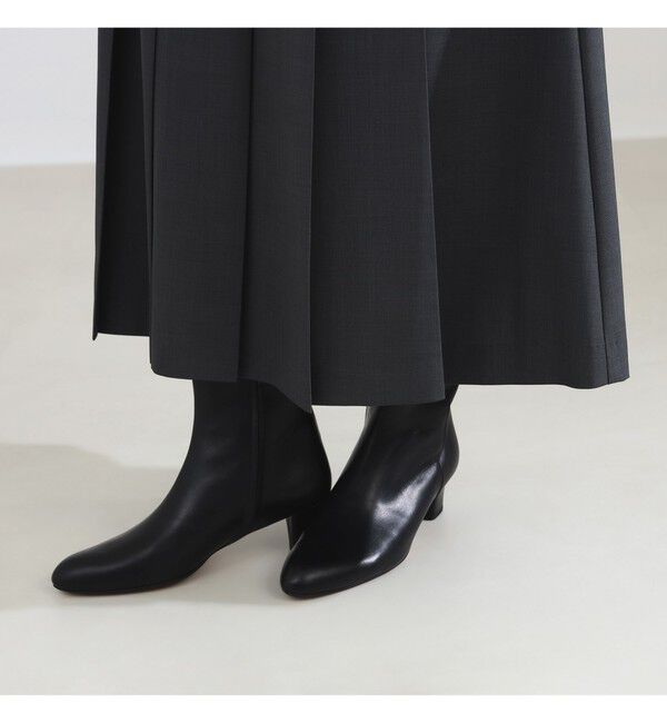 Demi-Luxe BEAMS 「アシンメトリー プリーツスカート」|スカート|