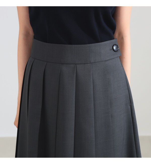 Demi-Luxe BEAMS 「アシンメトリー プリーツスカート」|スカート|