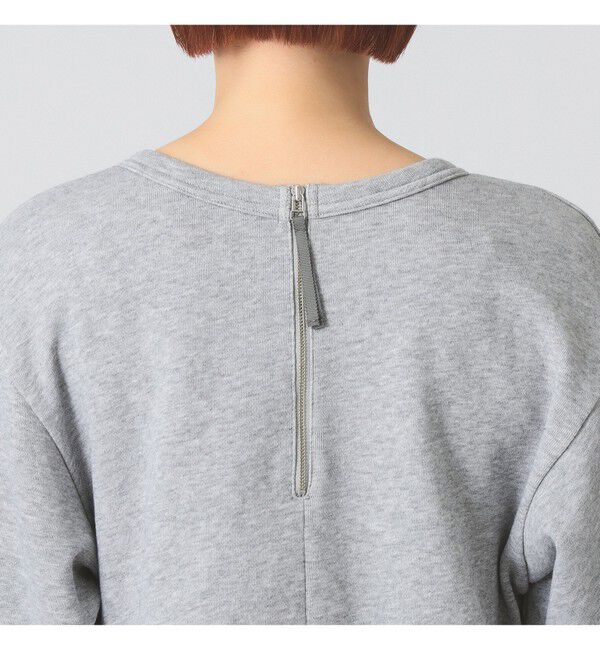 Ray BEAMS 「ギャザー キリカエ スウェット クルーネック トップス」|スウェット・ジャージ|