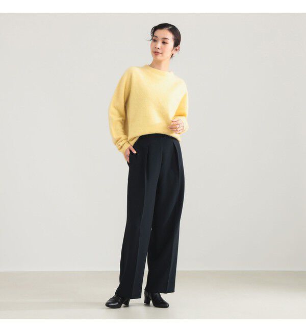 Demi-Luxe BEAMS 「ウォッシャブル ダブルクロス パンツ」|チノ|