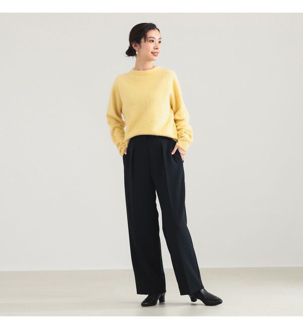 Demi-Luxe BEAMS 「ウォッシャブル ダブルクロス パンツ」|チノ|