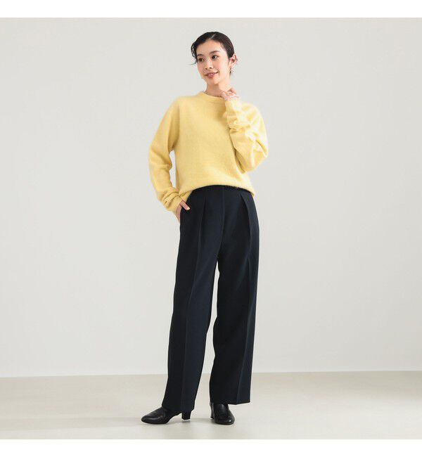 Demi-Luxe BEAMS 「ウォッシャブル ダブルクロス パンツ」|チノ|