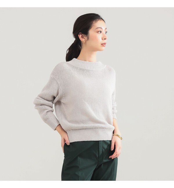 Demi-Luxe BEAMS 「AK+1 / 3ゲージ ボトルネック プルオーバー」|ニット・セーター|