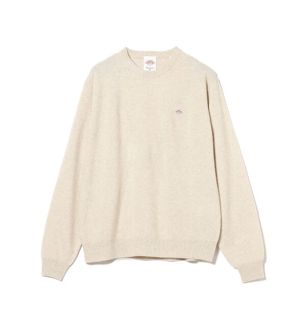 BEAMS「DANTON / Lambswool Crew Neck Knit」|ニット・セーター|OATMEAL
