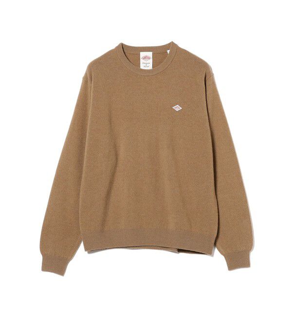 BEAMS「DANTON / Lambswool Crew Neck Knit」|ニット・セーター|CAFE_AU_LAIT