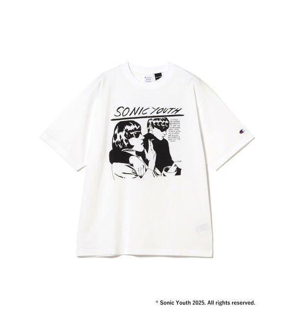 BEAMS「【別注】Champion &times; SONIC YOUTH / SHORT SLEEVE T-SHIRT 25SS」|Tシャツ・カットソー|