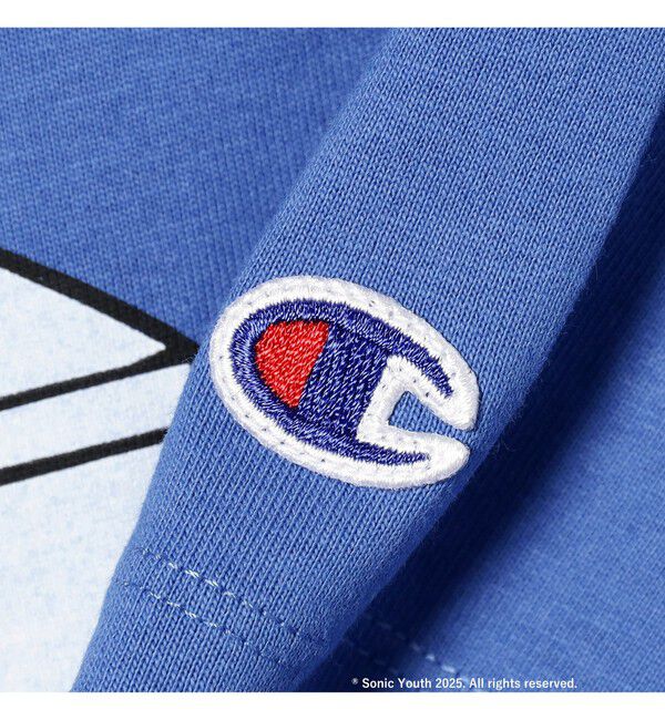 BEAMS「【別注】Champion &times; SONIC YOUTH / SHORT SLEEVE T-SHIRT 25SS」|Tシャツ・カットソー|