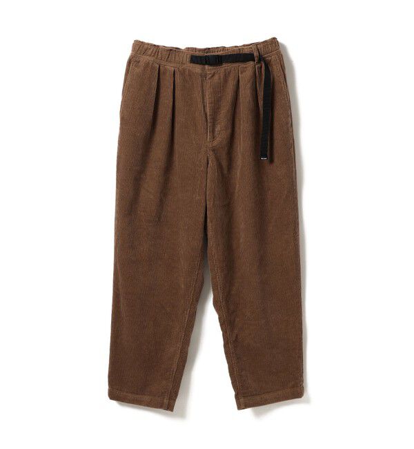 BEAMS「ワイドテーパード ウェービング  コーデュロイパンツ」|チノ|