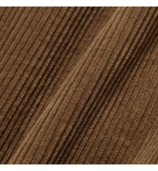 BEAMS「ワイドテーパード ウェービング  コーデュロイパンツ」|チノ|