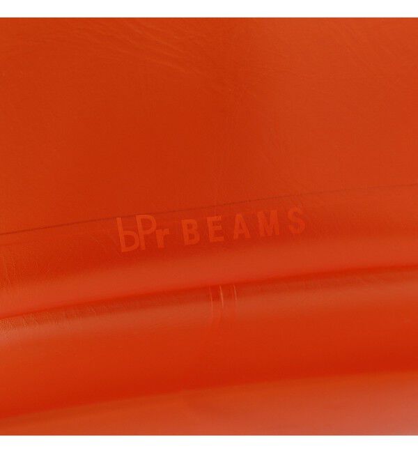 BEAMS「nahe(R) / パッキングポーチ S クリア オレンジ」|ステーショナリー|