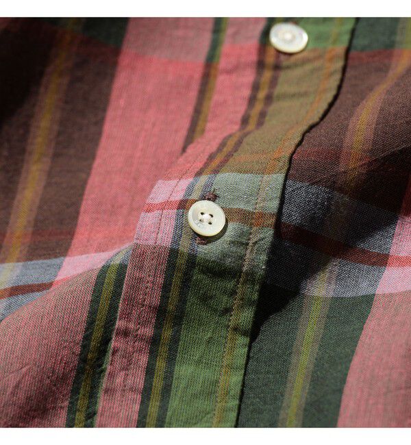 BEAMS PLUS「B.D. Classic-fit Madras」|シャツ・ブラウス|
