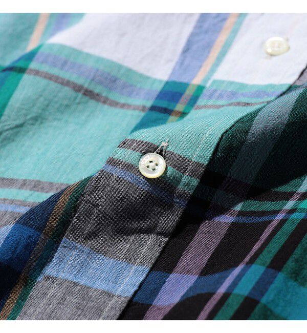 BEAMS PLUS「B.D. Classic-fit Madras」|シャツ・ブラウス|