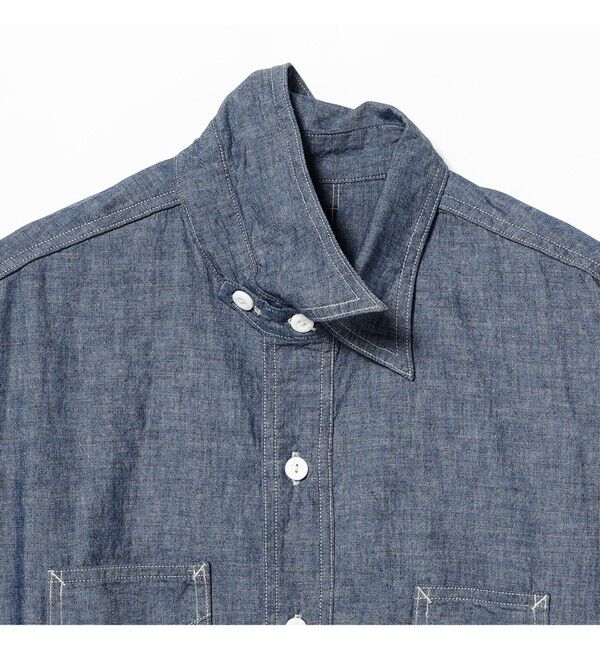 BEAMS PLUS「POST OVERALLS / #3208-CC De Luxe : classic chambray indigo」|シャツ・ブラウス|