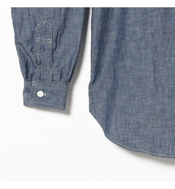 BEAMS PLUS「POST OVERALLS / #3208-CC De Luxe : classic chambray indigo」|シャツ・ブラウス|