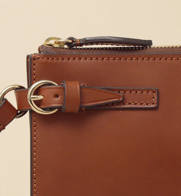 SHIPS「Boldrini Selleria: レザー クラッチバッグ」|クラッチバッグ|