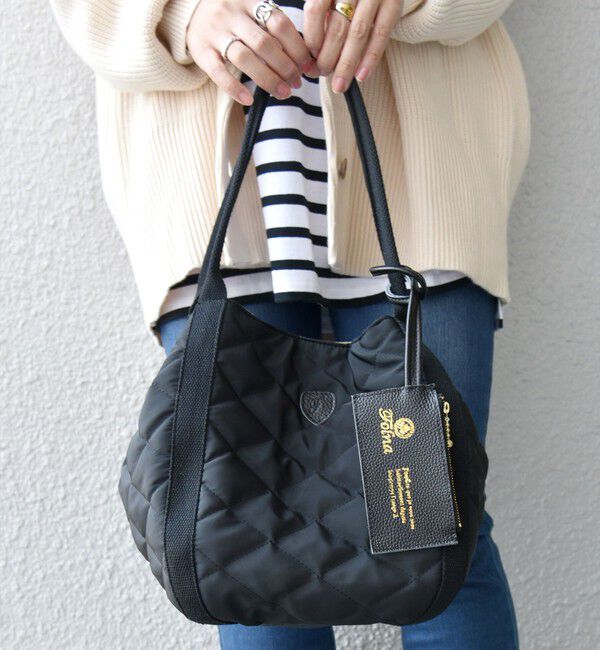 SHIPS any「【SHIPS any別注】Folna: 2WAY キルティング バッグ」|トートバッグ|