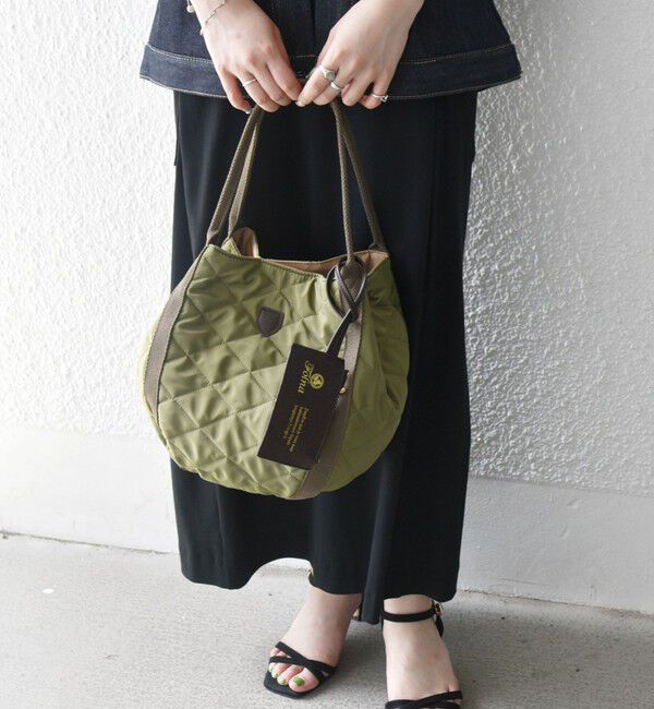 SHIPS any「【SHIPS any別注】Folna: 2WAY キルティング バッグ」|トートバッグ|