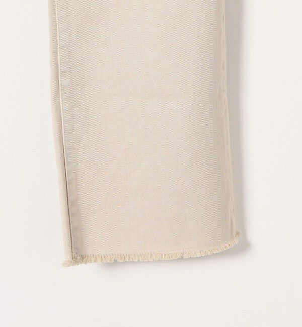 SHIPS any「SHIPS any:〈ウォッシャブル〉オーガニック ツイル フレア パンツ」|デニム|