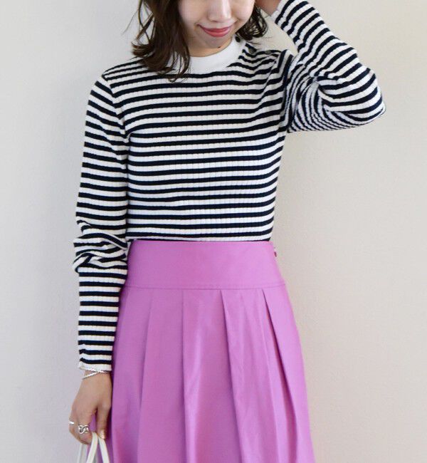 SHIPS any「SHIPS any: リブニット プルオーバー」|ニット・セーター|