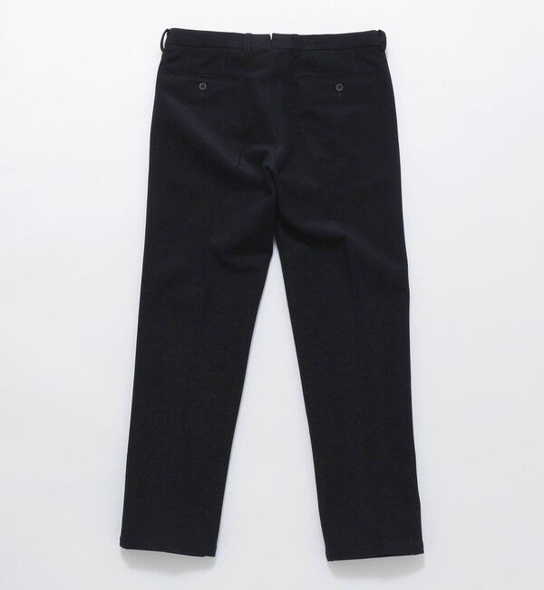 SHIPS「SHIPS: ダウンファブリック ピケ ノープリーツ パンツ (セットアップ対応)」|スラックス|