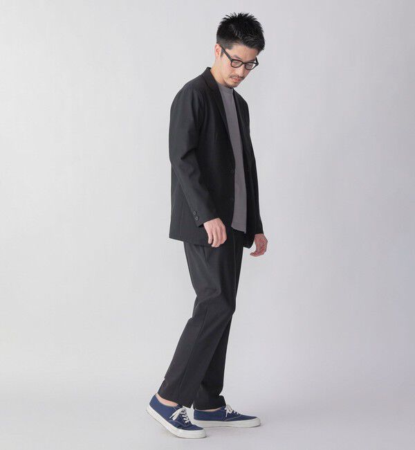 SHIPS「SHIPS:〈手洗い可能〉トロピカルウール 2WAYストレッチ パンツ (セットアップ対応)」|スラックス|