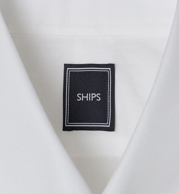 SHIPS「SHIPS：フォーマル ピンホールカラー シャツ」|シャツ・ブラウス|