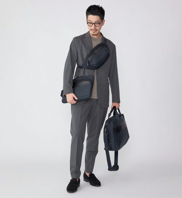 SHIPS「SHIPS: バリスティックナイロン 13インチ用 PC ケース」|クラッチバッグ|