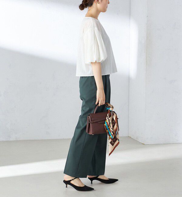 SHIPS for women「〈手洗い可能〉ツイル ストレート パンツ（セットアップ対応）」|その他|