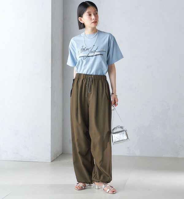 SHIPS for women「J.J.MERCER:〈洗濯機可能〉プリント TEE」|Tシャツ・カットソー|