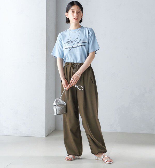 SHIPS for women「J.J.MERCER:〈洗濯機可能〉プリント TEE」|Tシャツ・カットソー|