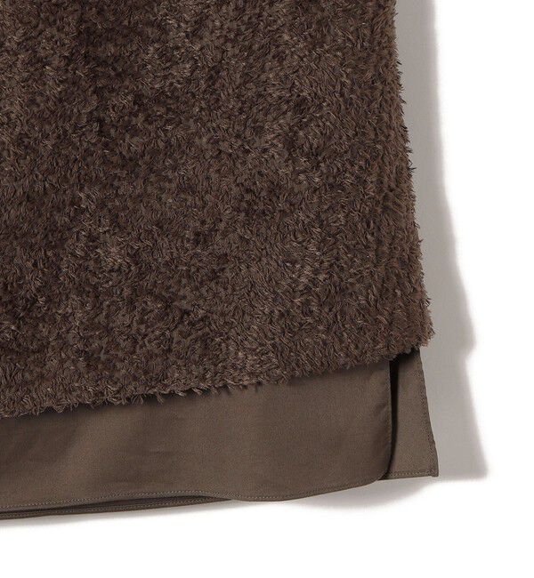 SHIPS for women「〈手洗い可能〉ジャカード ヘム フレア レイヤード スカート」|スカート|