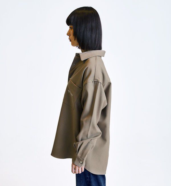 SHIPS「City Ambient Products: レギュラーカラー ロングスリーブ オーバー シャツ」|シャツ・ブラウス|