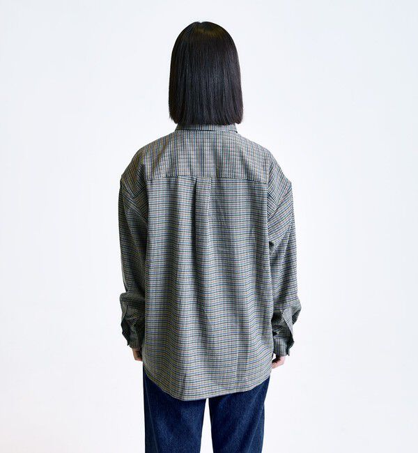 SHIPS「City Ambient Products: レギュラーカラー ロングスリーブ オーバー シャツ」|シャツ・ブラウス|